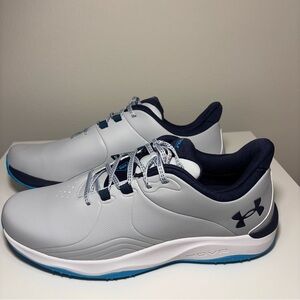 NEW Men’s UNDER ARMOUR DRIVE PRO SLE Spikeless Golf Shoes Sz 12